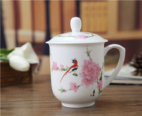 年终会议礼品茶杯定做 陶瓷茶杯厂家